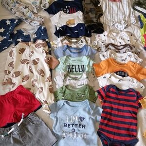 Bundle of Baby Boy Clothes Size 0-3 & 3 months